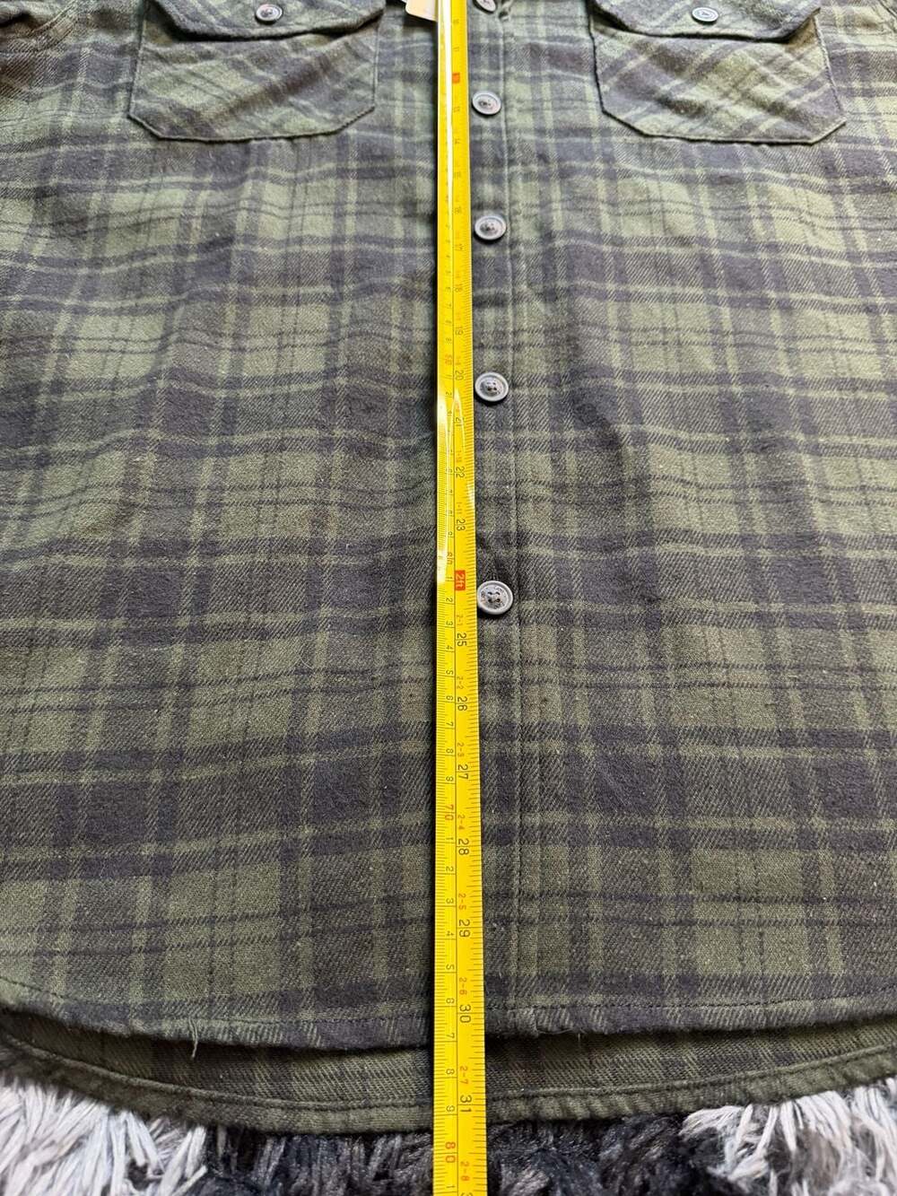 Lee Men's Regular Fit Long-Sleeve Plaid Flannel Shirt in Rosin NWT - Picture 8 of 8